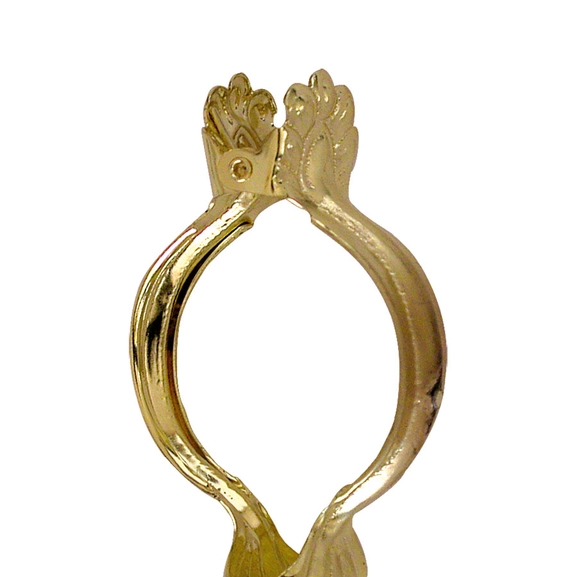 Napkin ring and decorative clamp brass