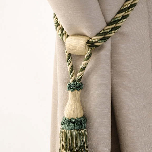 Curtain tieback Curtain tassel Green HAsta