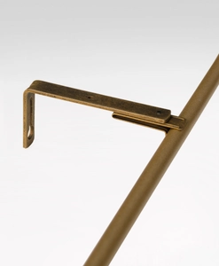 Väggfäste 11/13 mm, antikmässing