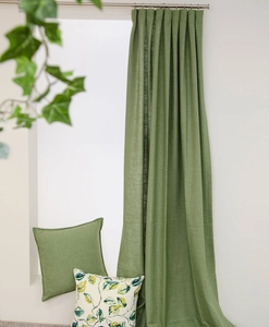 gardin lina grön och grönska kudde