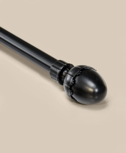 Gardinstång Elin svart Hasta