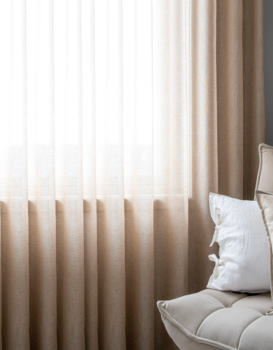 Curtain Skimra, beige