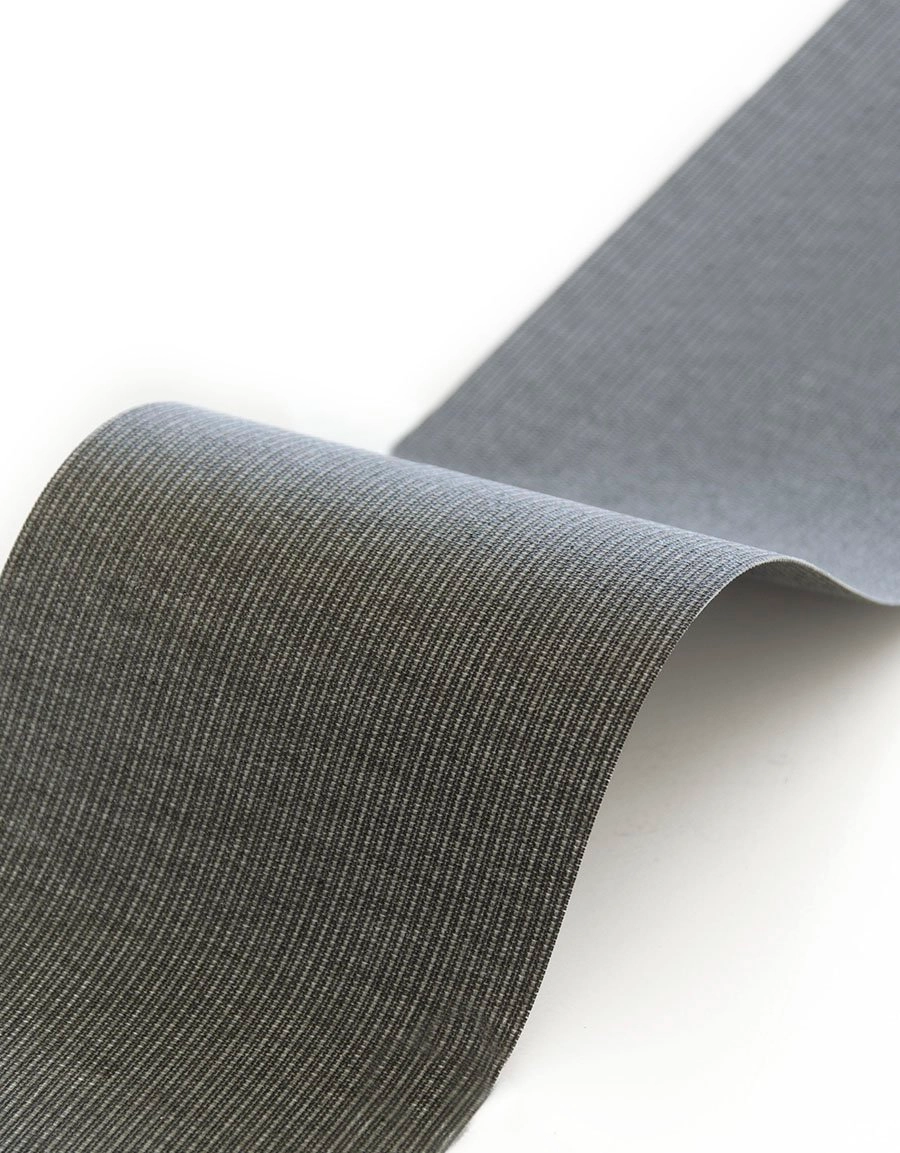 Opti Pro vertical blind, fabric screening Perle, made-to-measure, gray