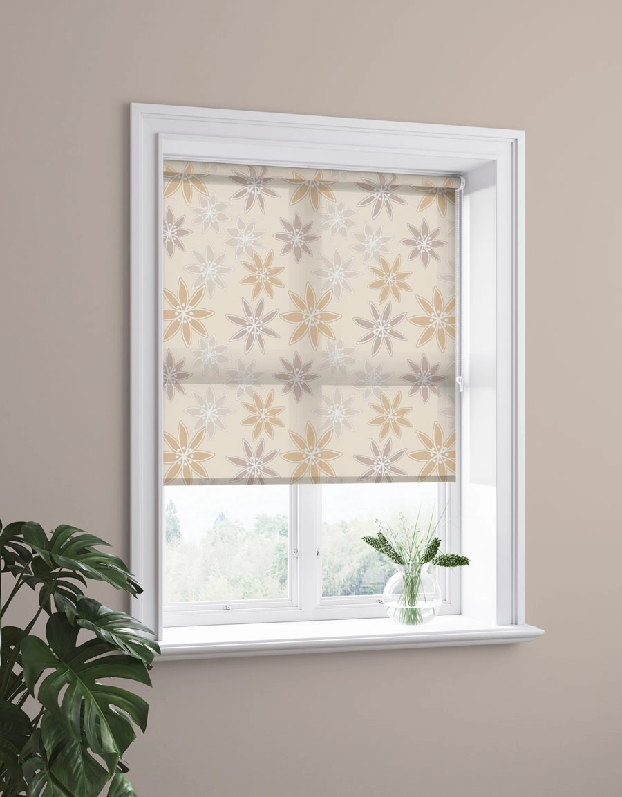 Rullgardin Eden, beige