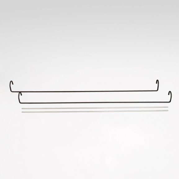 Panelhängare för panelgardin Svart Hasta