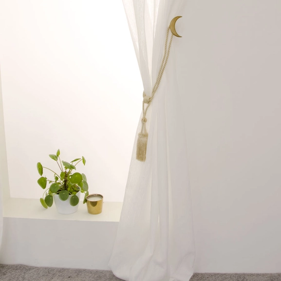 Omtagsfäste Måne i mässing Hasta