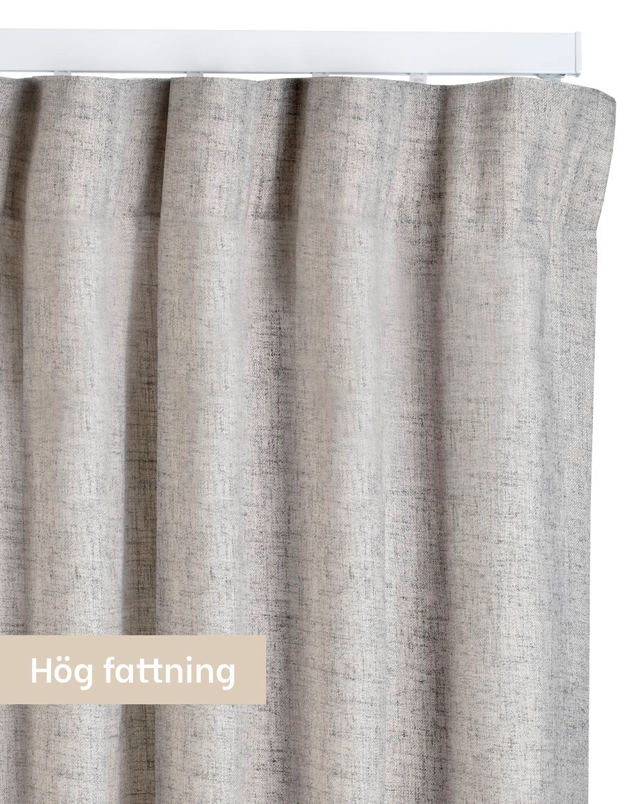 Justerbar gardinkrok hög fattning