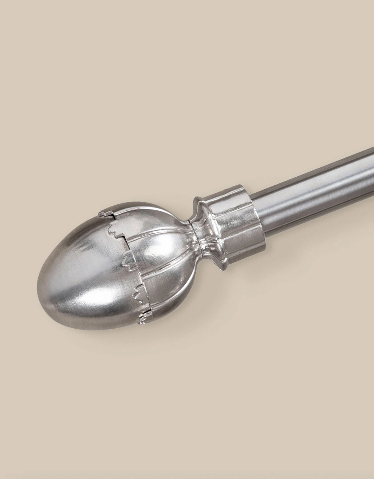 Gardinstång Elin, stål, 16/19 mm