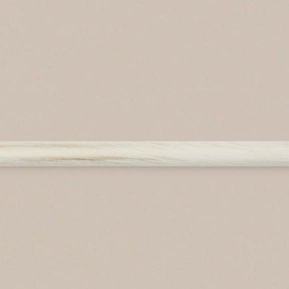 Gardinstång vitguld, 28 mm, fast längd 130 cm