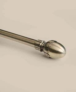 Gardinstång antikmässing