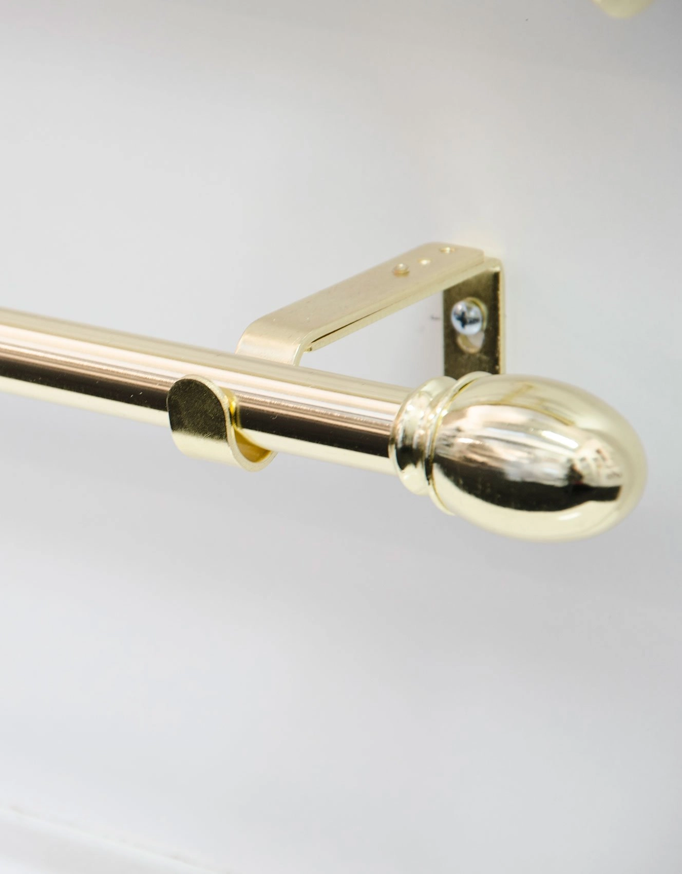 Olivia brass curtain rod