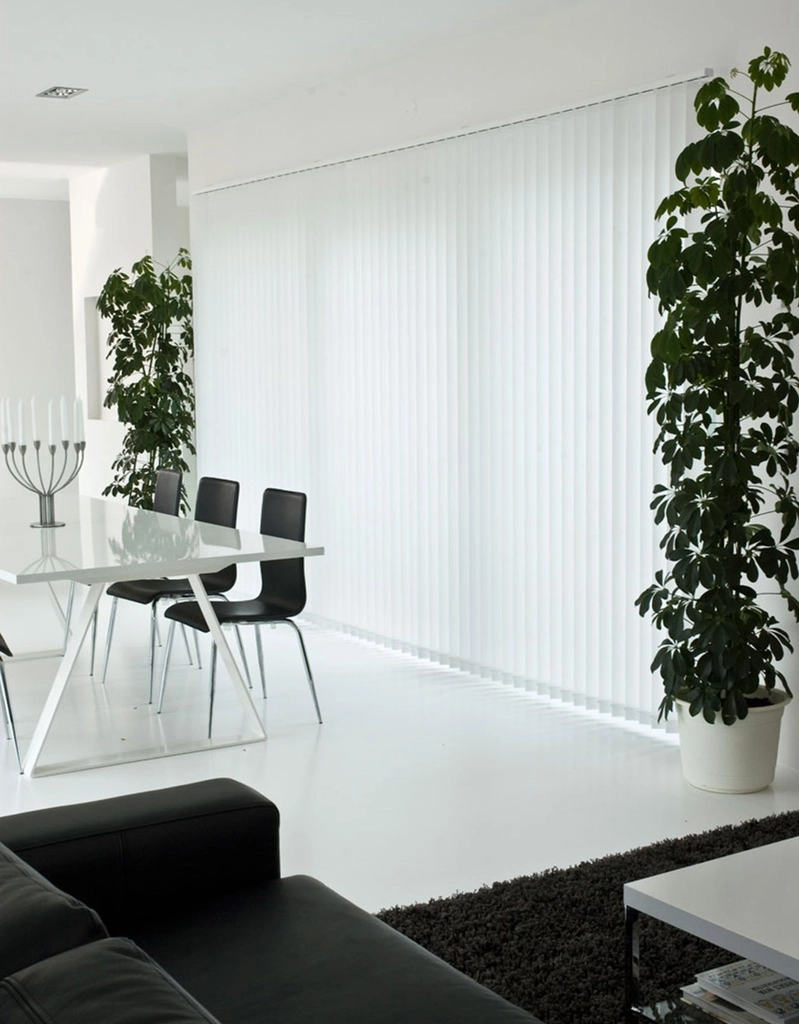 Vertical blind white Hasta