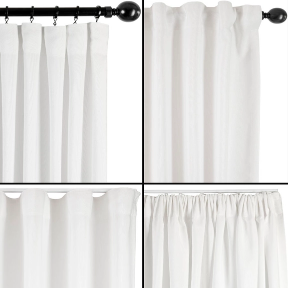 Curtain Vida White