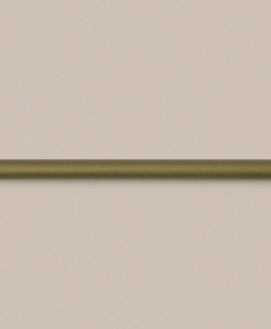 Gardinstång i guldnougat