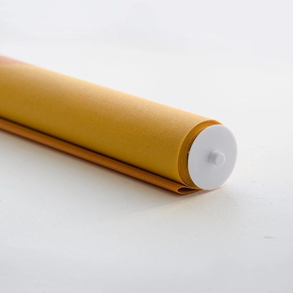 Rullgardin gul, måttillverkad, Hasta