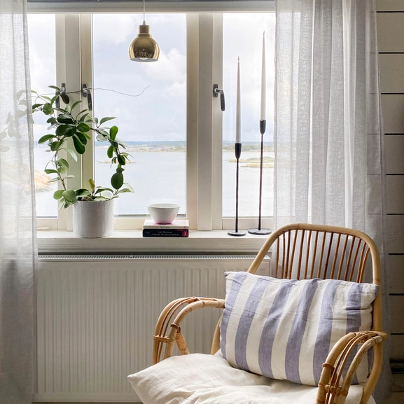 Mörkläggande plisségardin