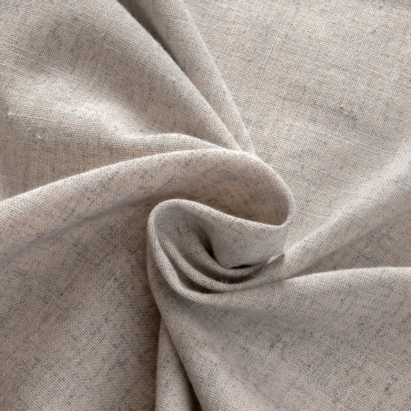 Gardin Lina, grå, närbild tyg