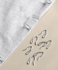 Nålkrok till gardinupphängning