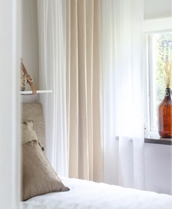 Shading curtain (80% blackout), beige