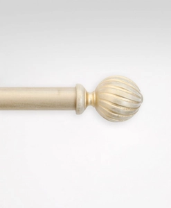 Ändknopp Carl Guld 28 mm