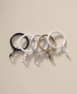 Gardinringer i flera färger