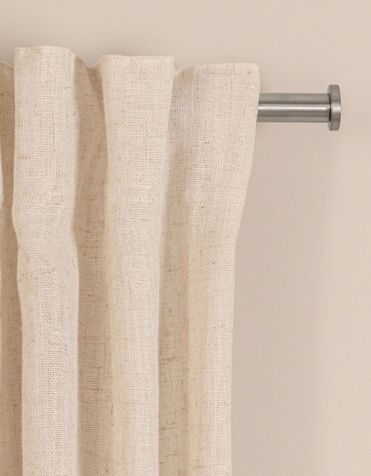 Rostfri ändknopp i cirkelform