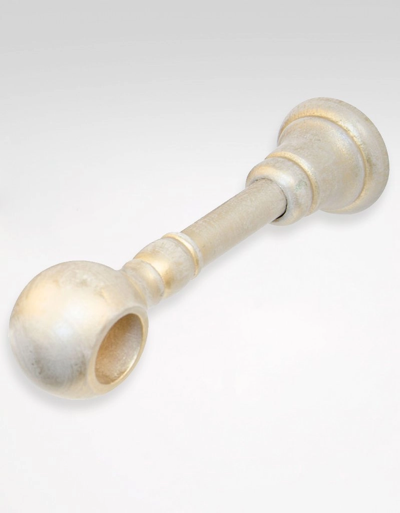 Bracket, long, gold 28 mm Hasta