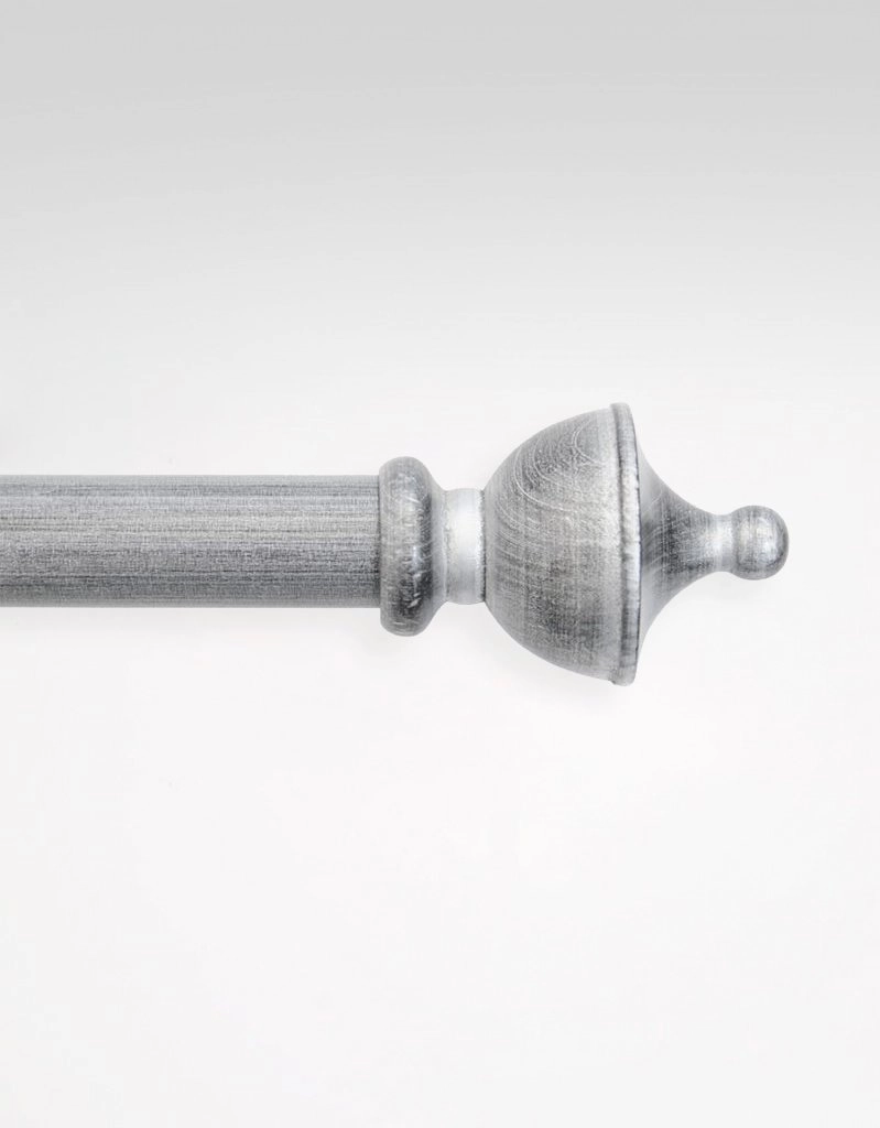 Ändknopp Ludwig Silver 28 mm