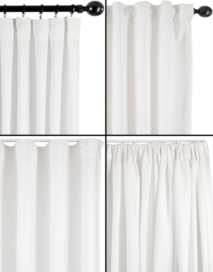 Curtain Vida white