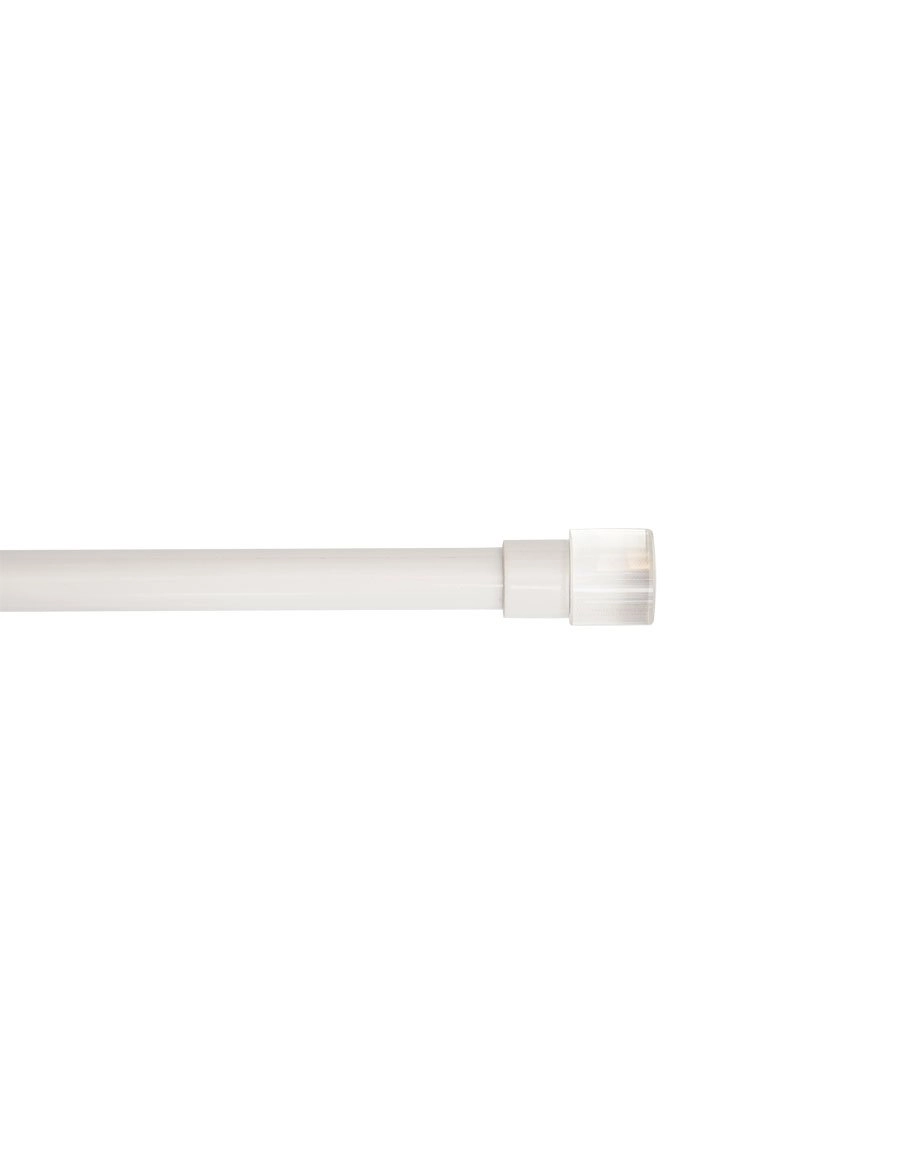 Stella curtain rod white