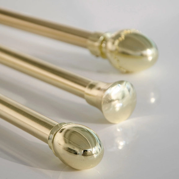 Olivia Vega Elin brass curtain rod Hasta