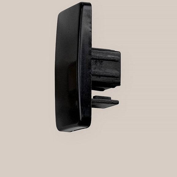 Black cover cap for Cabin rail.