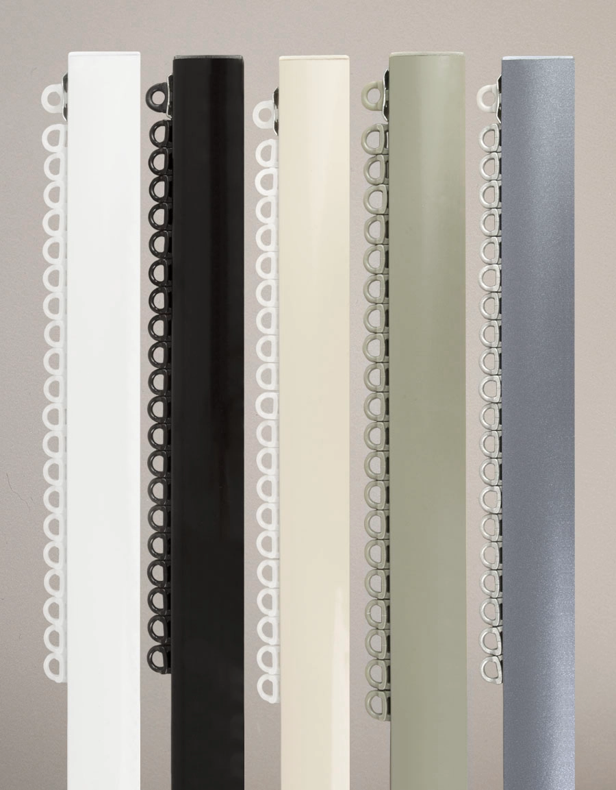 Convex curtain rail