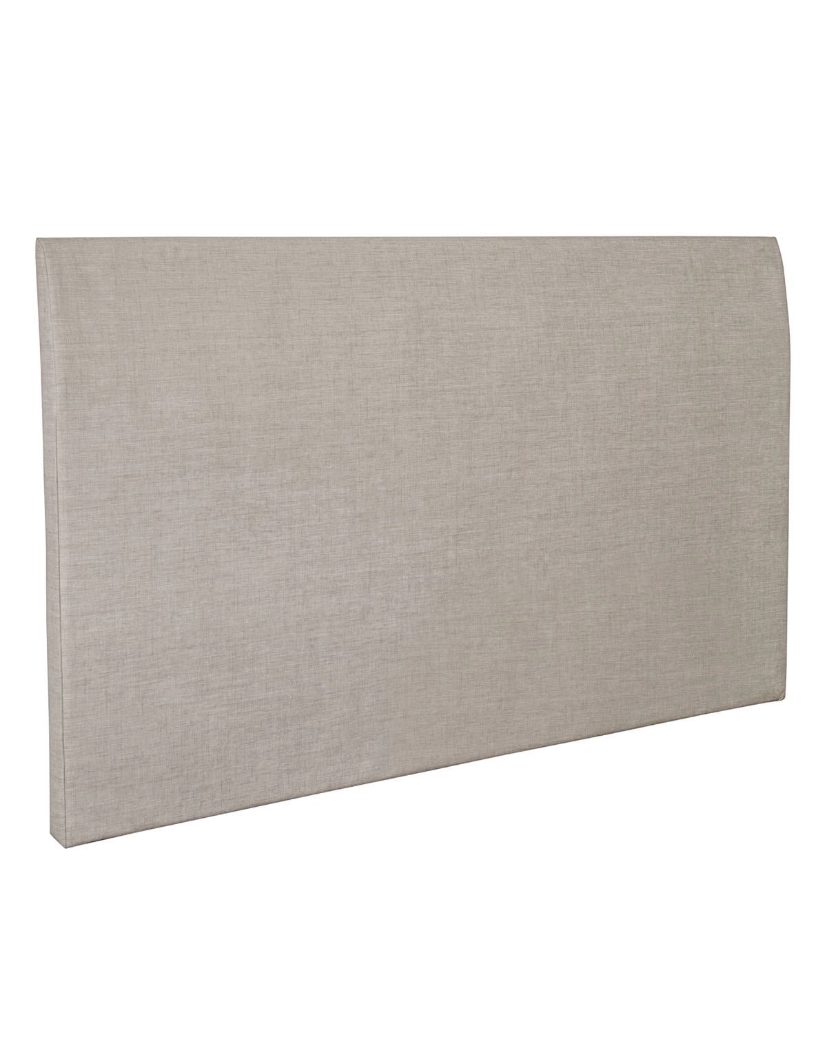 Beige sänggavel till dubbelsäng