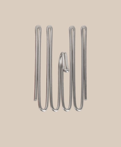 Gardinkrok 4-fingerkrok, låg fattning