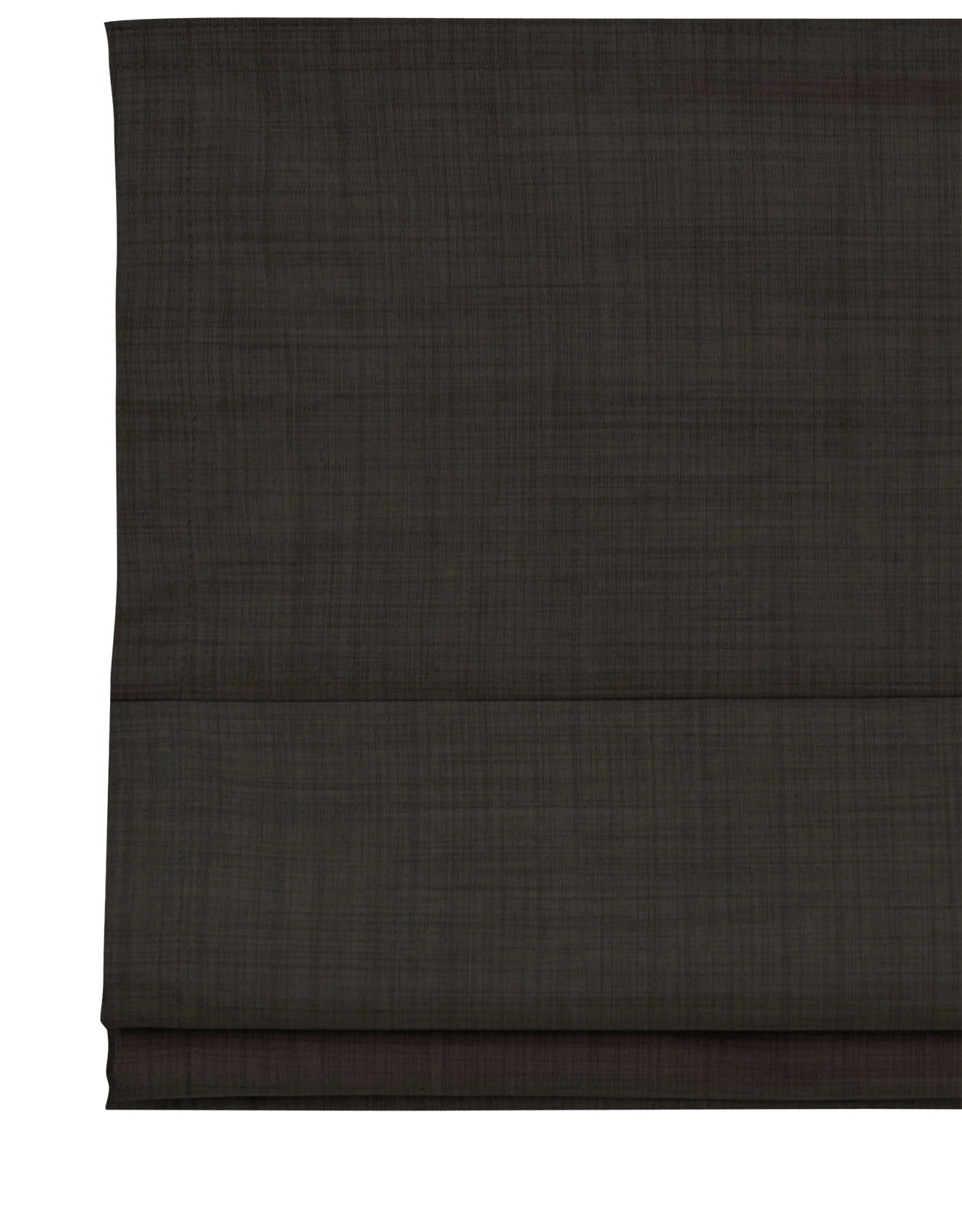 Hasta Cloud pull-up curtain dark brown gray