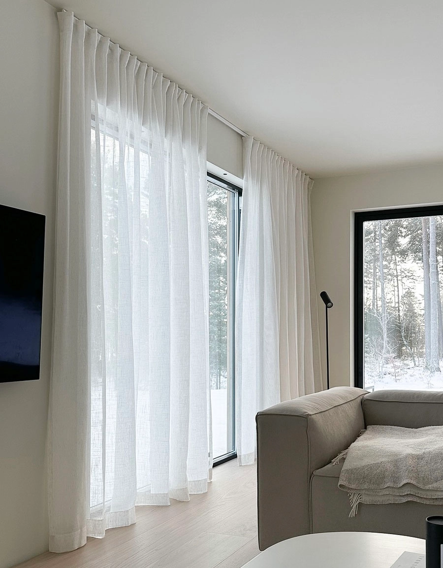 Måttillverkad gardin Alma