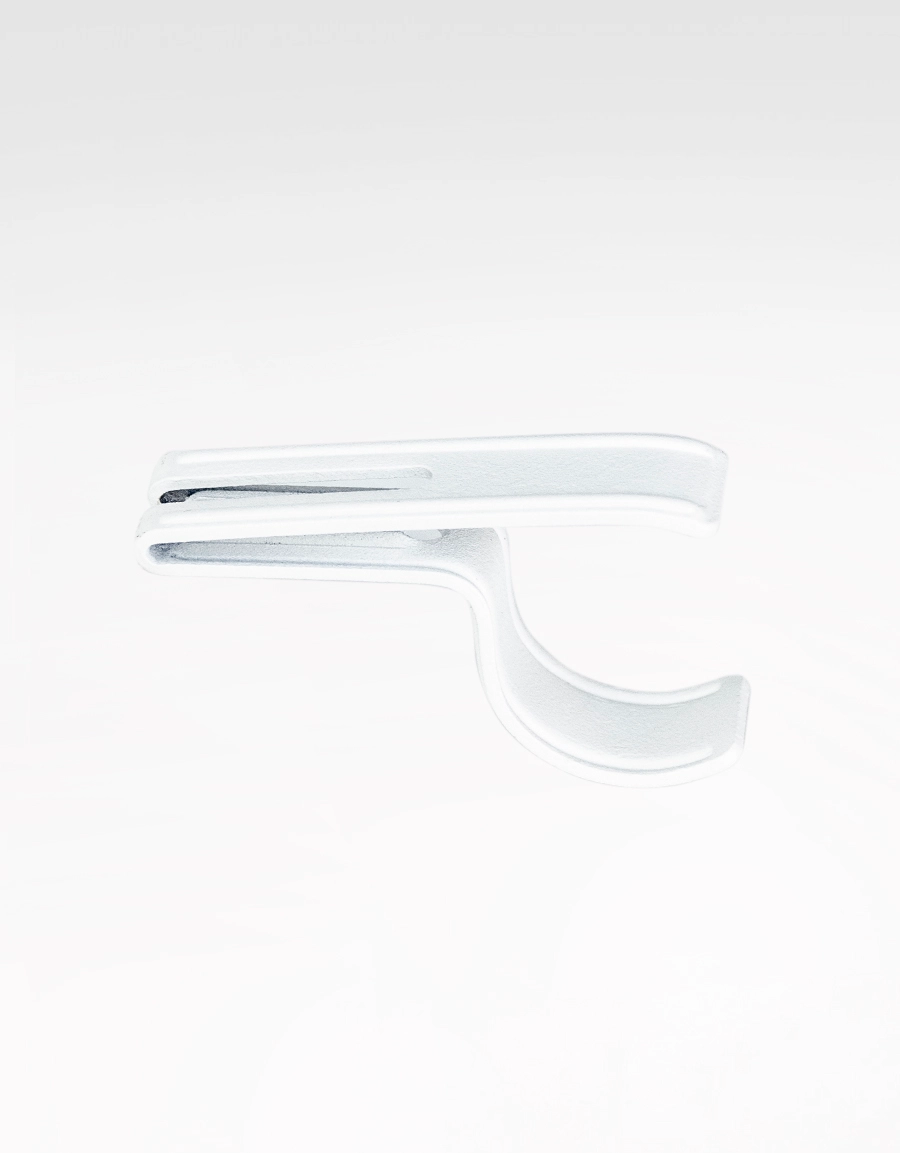 Rod bracket white Hasta