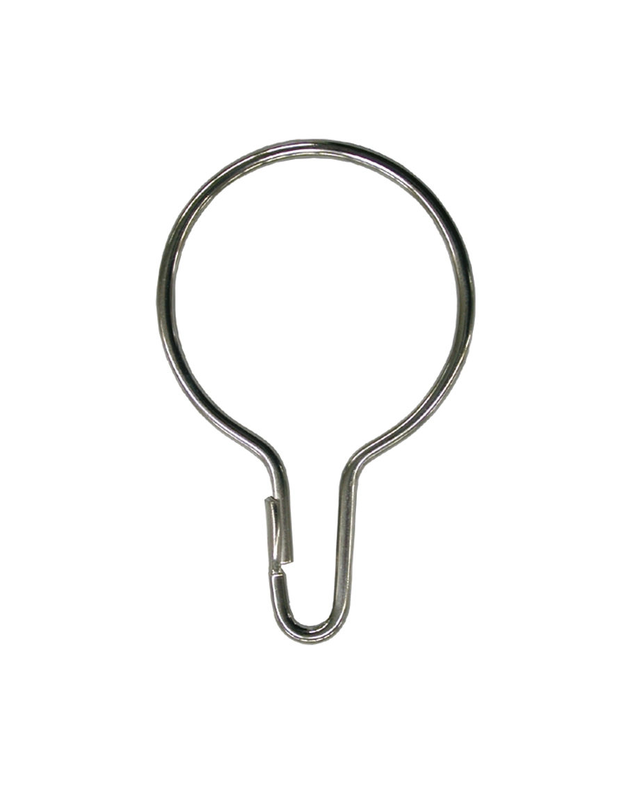 Shower curtain ring chrome-plated Hasta