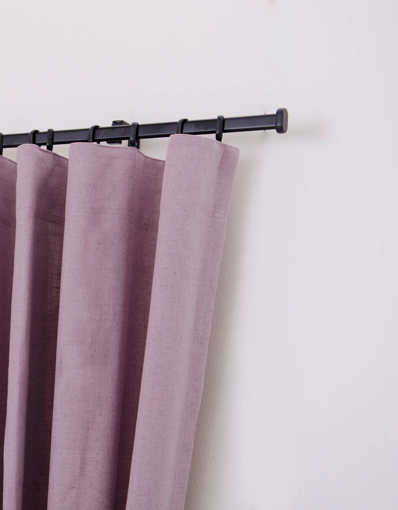 curtain rod modena black