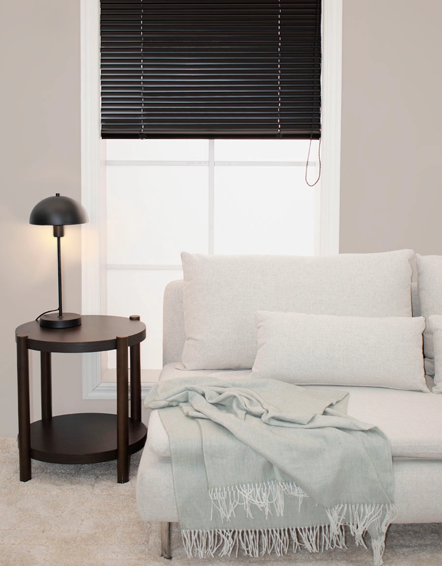 Venetian Blind Tension, Made-to-Measure, Black