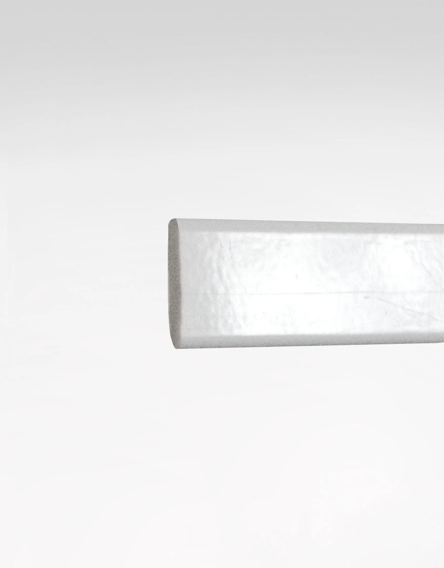 Curtain weight in aluminum