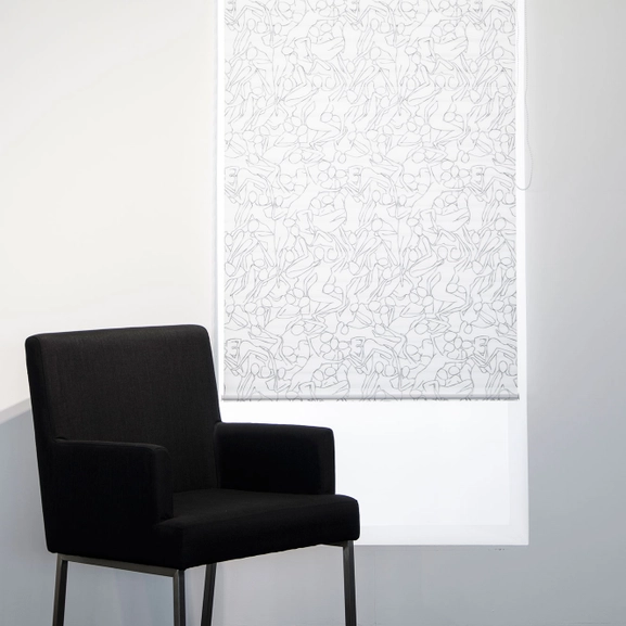 Designer roller blind Women