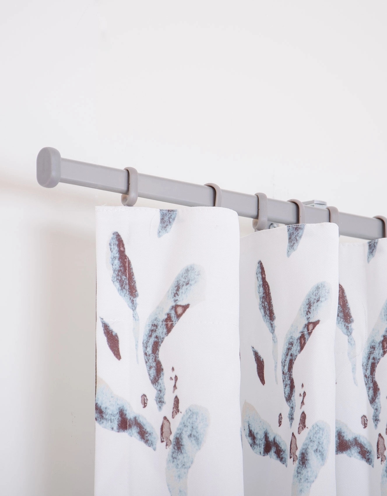 curtain rod modena silver Hasta