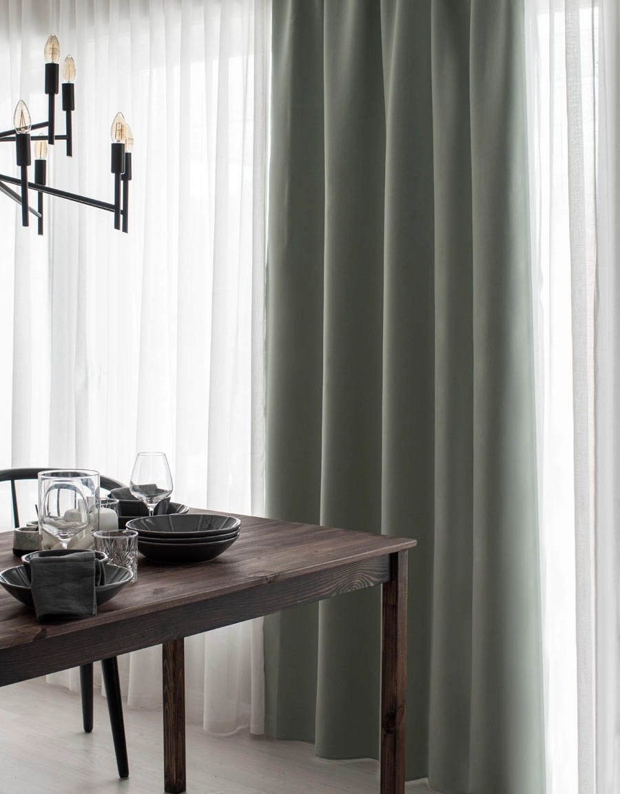 Curtain Stilla, light green