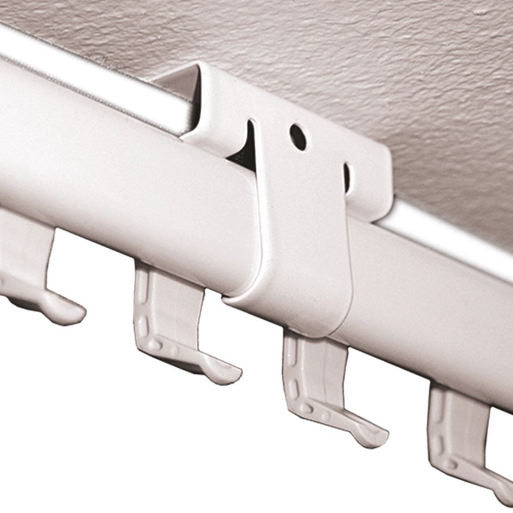 Ceiling bracket C-rail metal incl. screw