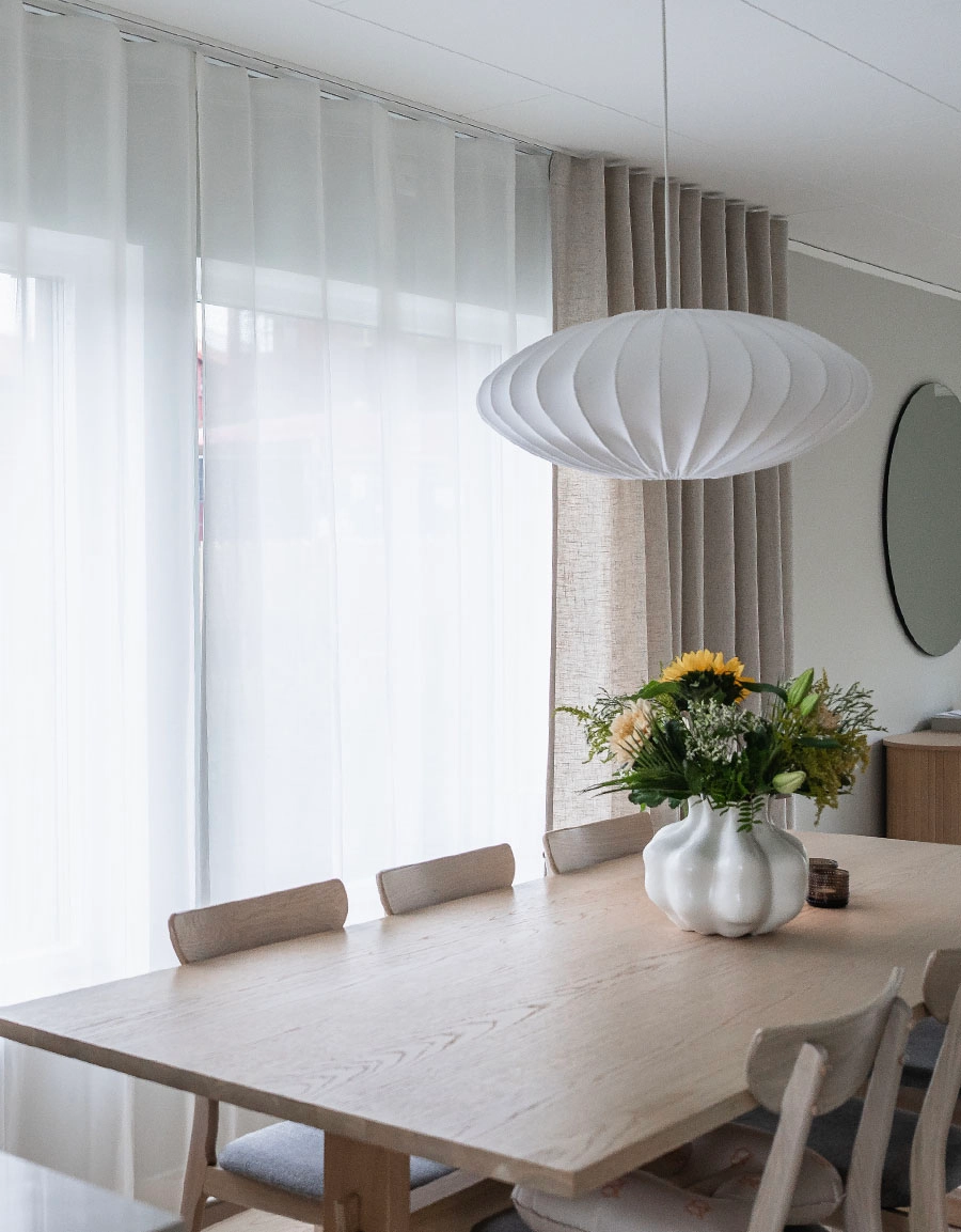 Hotellgardiner på tvåspårig skena