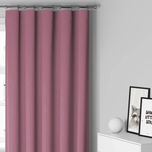 Made-to-measure curtain DOKIE, blackout 95%, purple