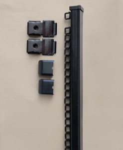 Ambiance skena, svart, takmonterad med led belysning