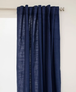 Curtain LINA, dark blue
